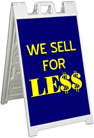 אנו מוכרים עבור Le $$ סטנדרטיים A-Frame Signicade, כולל מדבקות המיושמות כדי לעמוד | הפצה, עסקה, שוק, קמעונאות